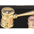 14 Karat Gold Executive Gavel w/ Presentation Case